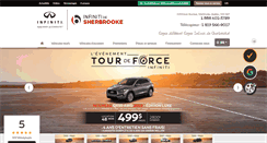 Desktop Screenshot of infinitisherbrooke.com